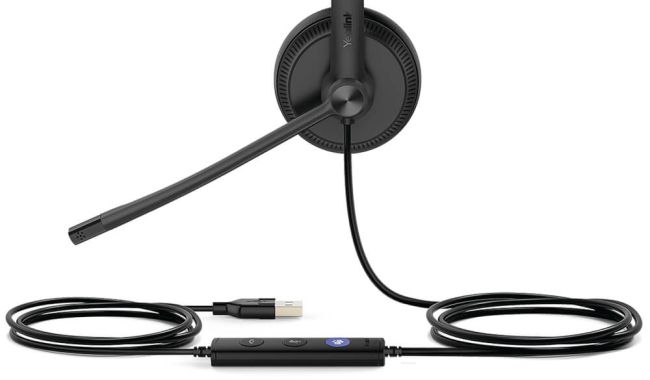 Yealink UH34 Lite USB-C/A Stereo Headset 1308048 image 4