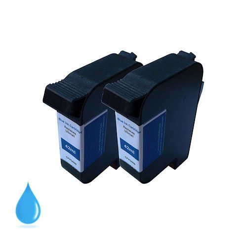 Compatible Francotyp Postalia 58.0033.3137.00 2 x Blue Cartridge