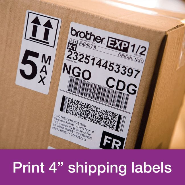 Brother QL-1110NWBC Wide Format Thermal Label Printer ** New - Open Box **