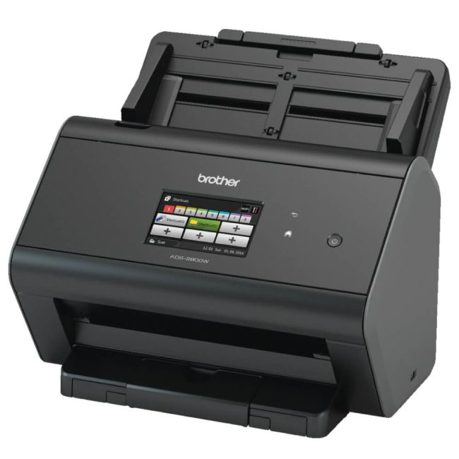 Brother ADS-2800W A4 Wireless Touchscreen Document Scanner - DISCONTINUED