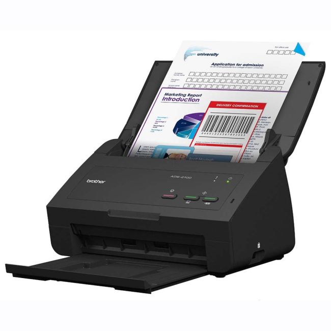 Brother ADS-2100e Desktop Document Scanner - DISCONTINUED