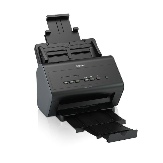 Brother ADS-2400N Document Scanner Right View 2