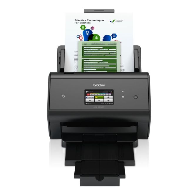 Brother ADS-3600W Desktop Wireless Document Scanner Right View