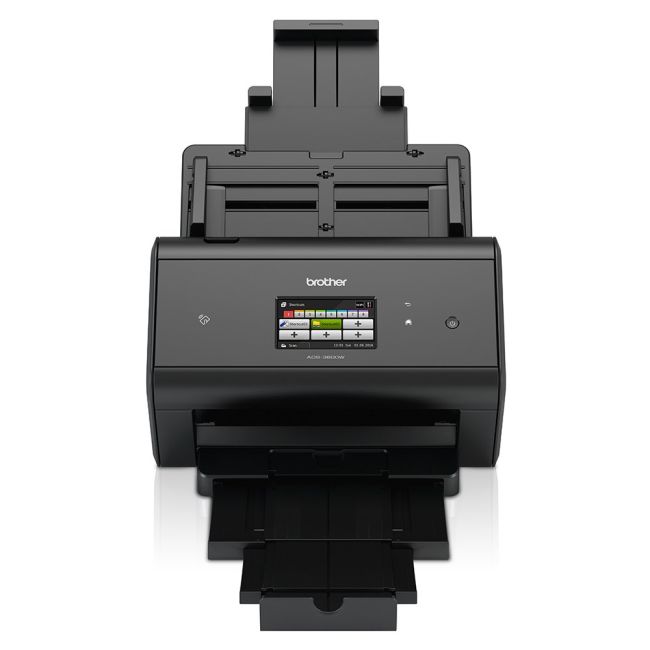 Brother ADS-3600W Desktop Wireless Document Scanner Front 1