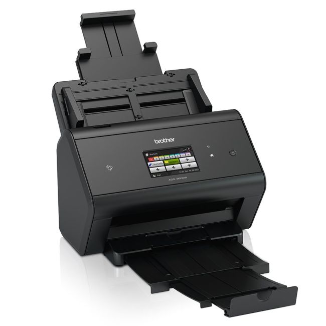 Brother ADS-3600W Desktop Wireless Document Scanner Right View