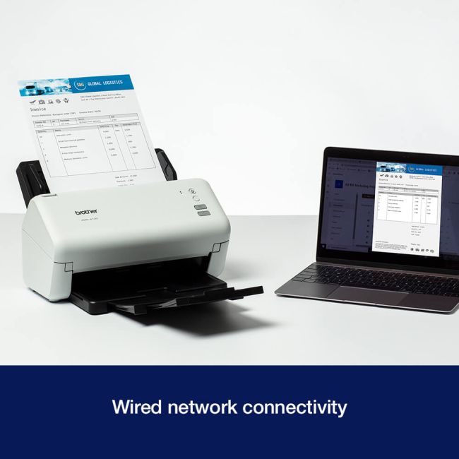 Brother ADS-4100 A4 Document Scanner