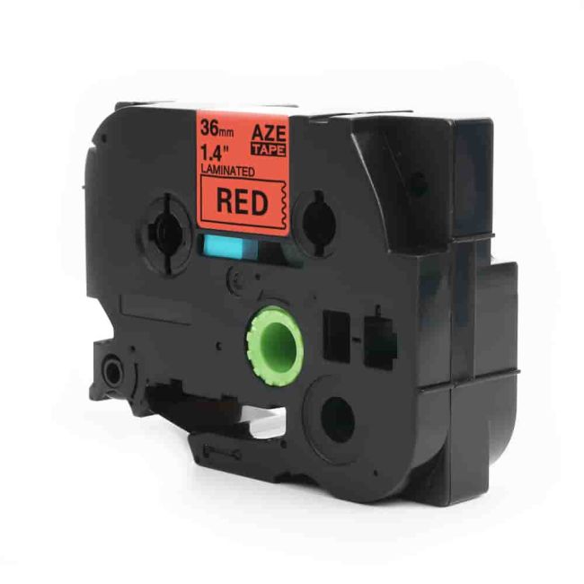 Compatible Brother 36mm Black On Red Tape CP-TZe461