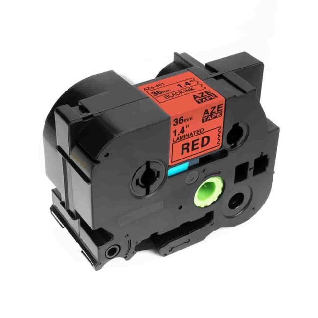 Compatible Brother 36mm Black On Red Tape CP-TZe461