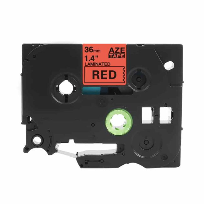 Compatible Brother 36mm Black On Red Tape CP-TZe461