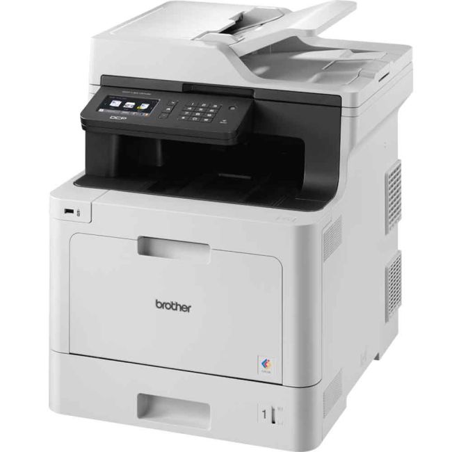 Brother DCP-L8410CDW A4 Colour Laser Multifunction  side view