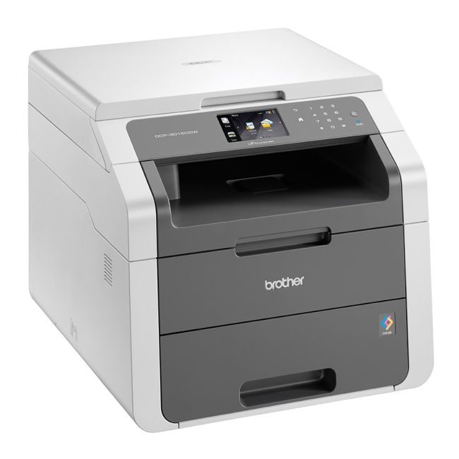 Brother DCP-9015CDW A4 Colour Laser Multifunction Printer left view