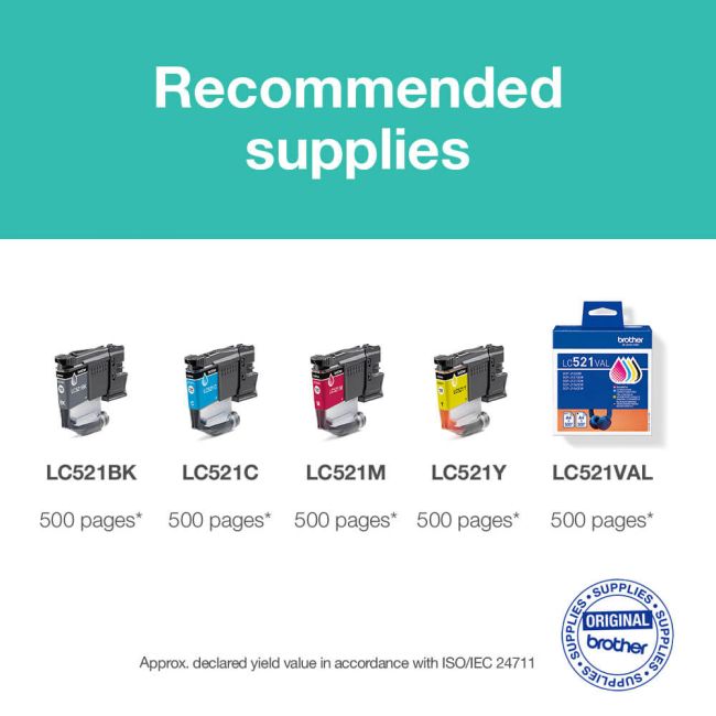 Brother DCP-J1310DW A4 Colour Multifunction Inkjet Printer