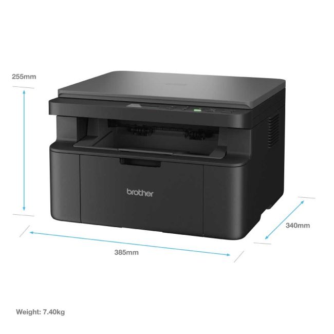 Brother DCP-L1640W A4 Mono Multifunction Laser Printer
