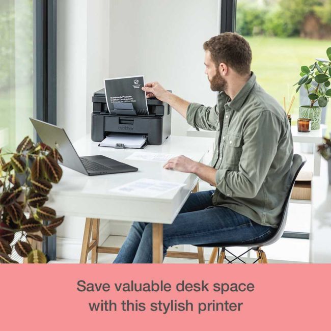 Brother DCP-L1640W A4 Mono Multifunction Laser Printer