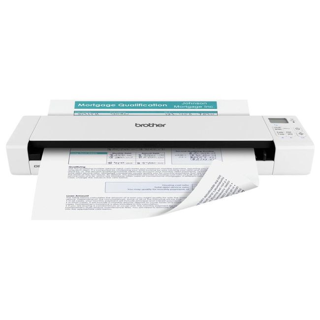 Brother DS-920DW Mobile Scanner Front View 2