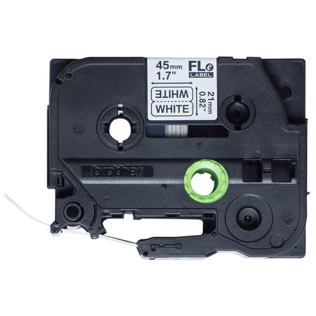 Brother FLE7511 Black on Green 21x45mm Tape