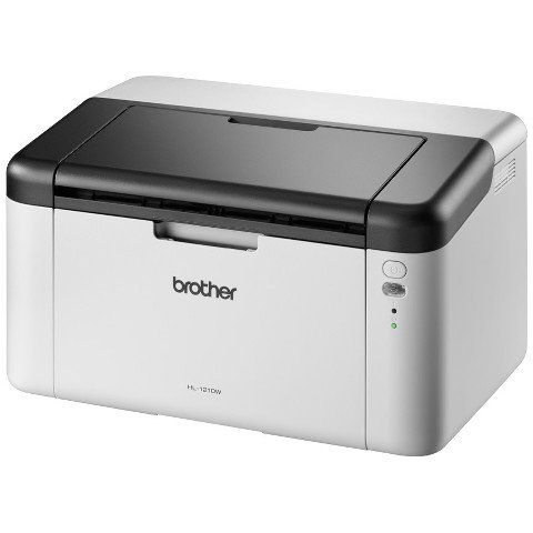 Brother HL-1210W A4 Mono Laser Printer Left View 2