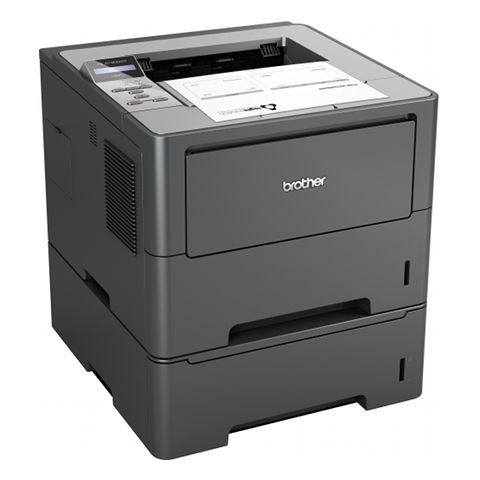 Brother HL-6180DWT A4 Mono Laser Printer with extra tray left view