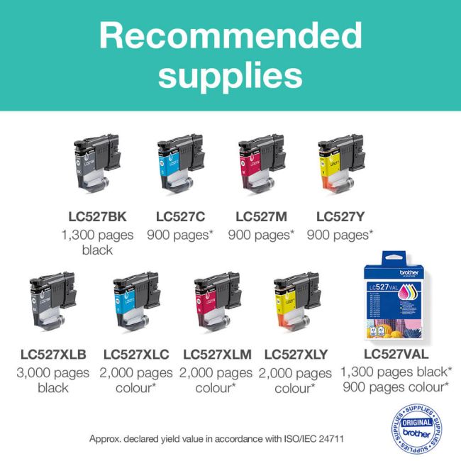 Brother MFC-J4350DW A4 Colour Multifunction Inkjet Printer