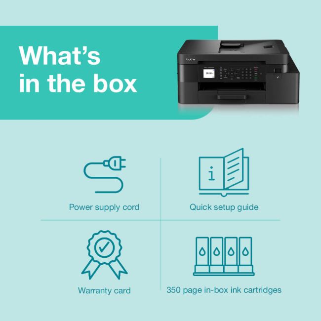 Brother MFC-J4350DW A4 Colour Multifunction Inkjet Printer