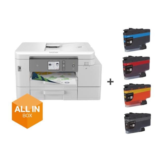Brother MFC-J4540DWXL A4 Multifunction Inkjet Printer All In One Box