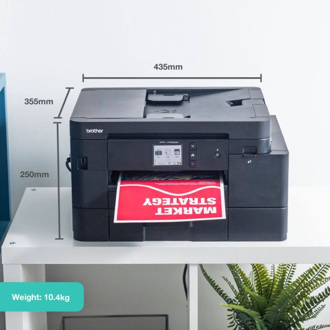Brother MFC-J4550DW A4 Colour Multifunction Inkjet Printer