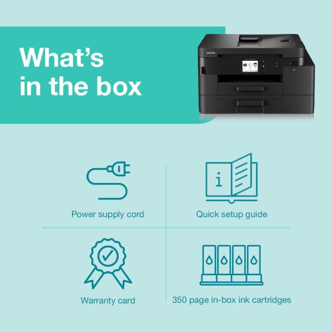 Brother MFC-J4550DW A4 Colour Multifunction Inkjet Printer