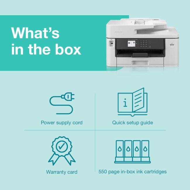 Brother MFC-J5340DW A3 Colour Multifunction Inkjet Printer