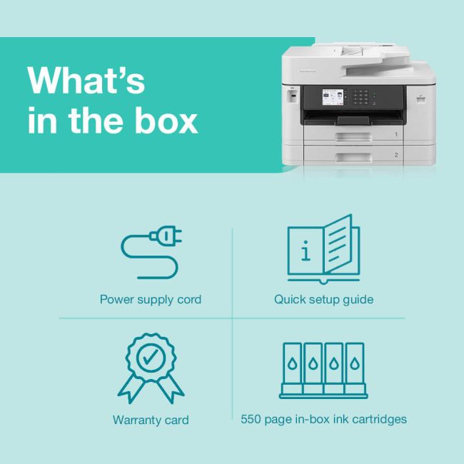 Brother MFC-J5740DW A3 Colour Multifunction Inkjet Printer