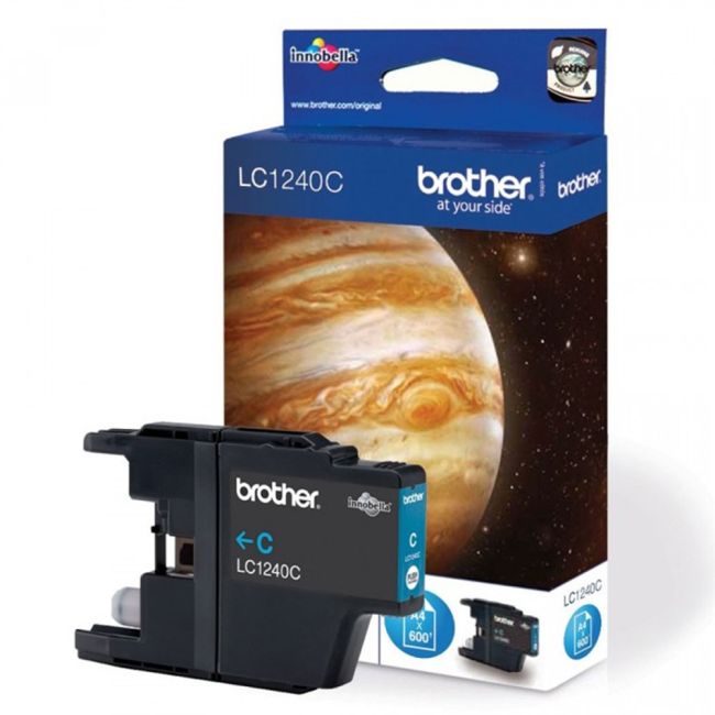 Brother LC1240C Cyan Standard Yield Ink Cartridge (600 pages*)