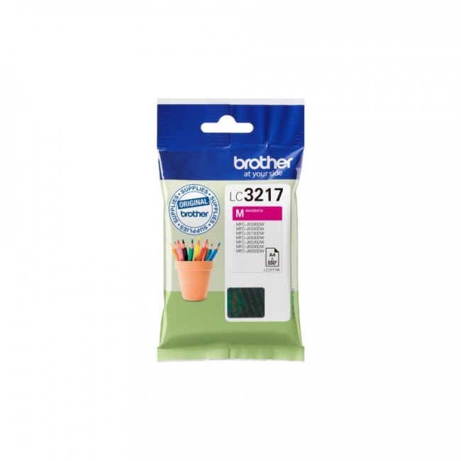 Brother LC3217M Magenta Ink Cartridge (500 Pages*)