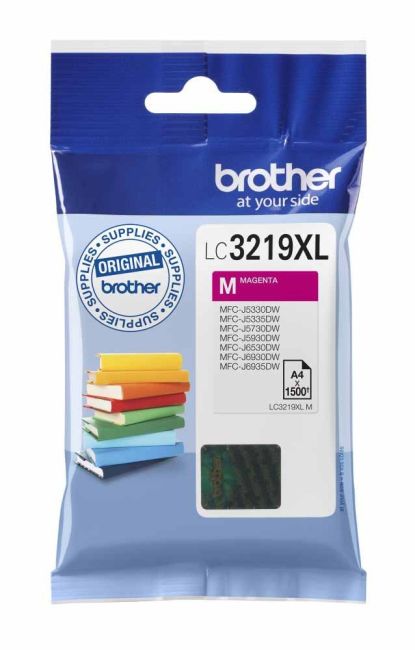 Brother LC3219XLM High Yield Magenta Ink Cartridge (1,500 Pages*)