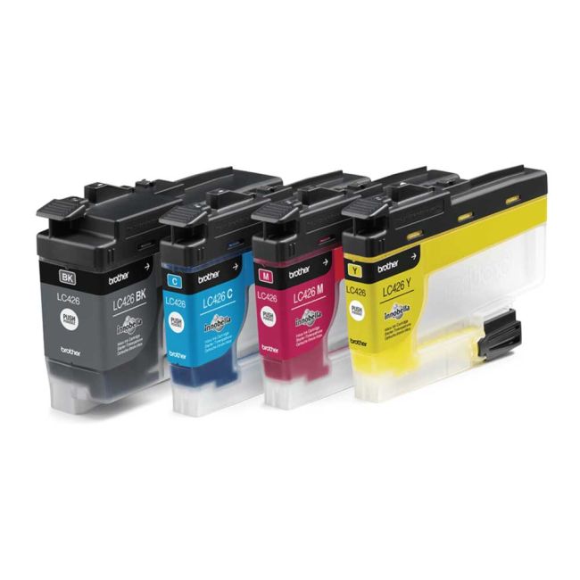 Brother LC426 CMYK Ink Cartridge Pack LC426VAL