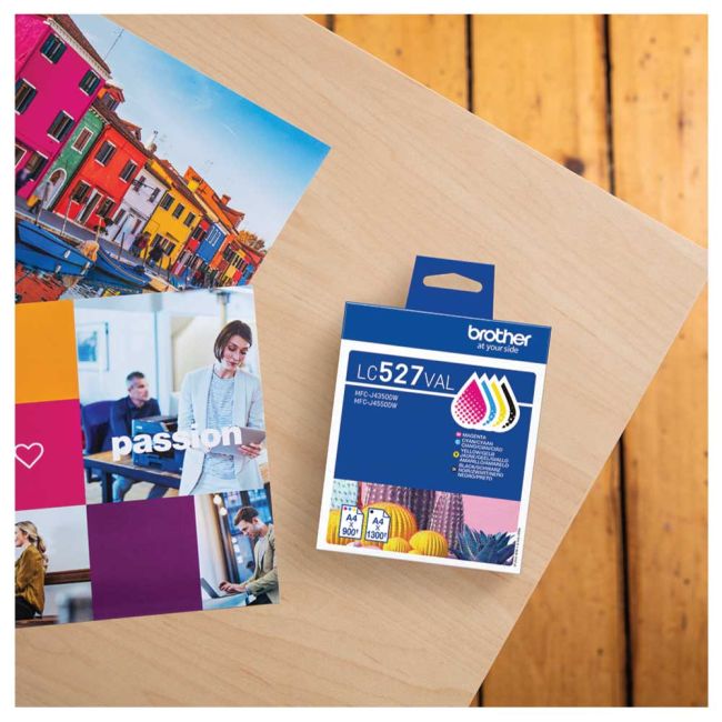 Brother LC527VAL CMYK Ink Cartridge Value Pack LC527VAL