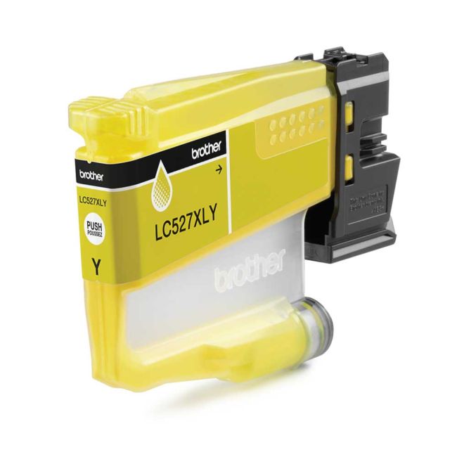 Brother LC527XLY Yellow High Yield Ink Cartridge (2,000 Pages*) LC527XLY