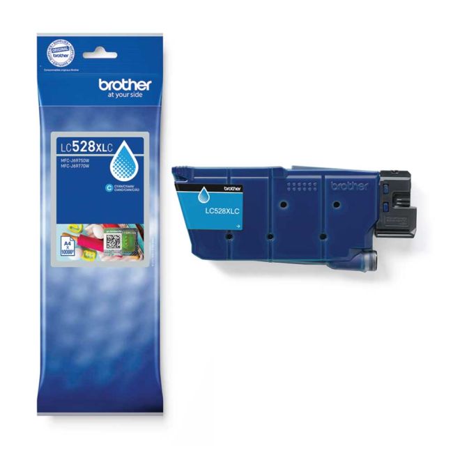 Brother LC528XLC Super High Yield Cyan Ink Cartridge (6,000 Pages*) LC528XLC