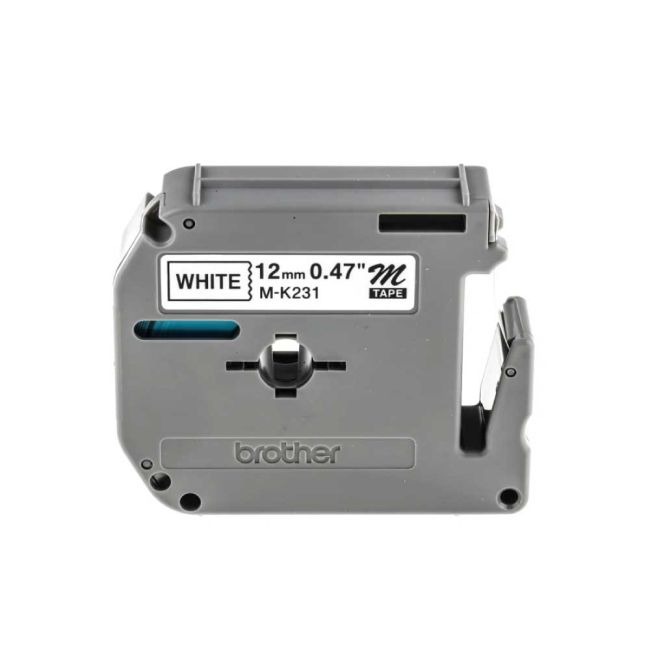 Brother MK231BZ 12mm x 8m Black on White (Non-Metalic)