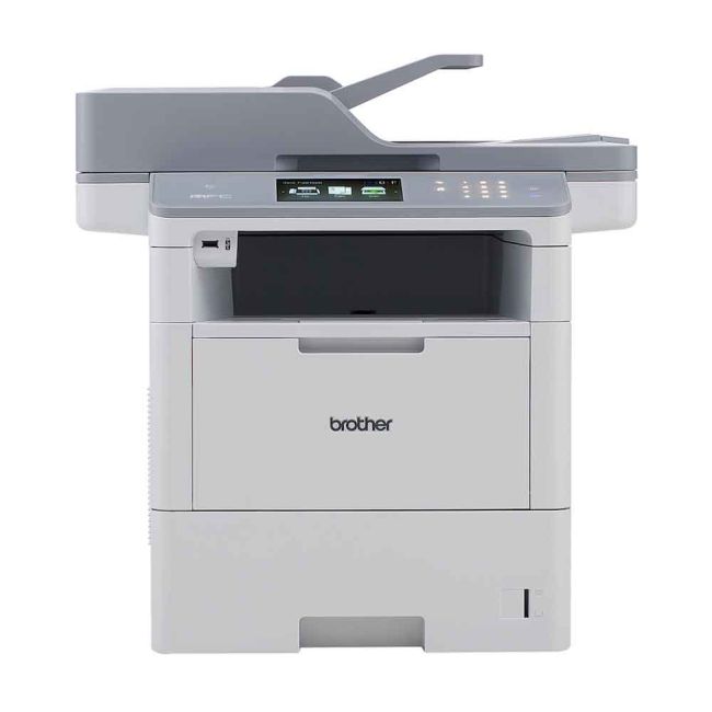 Brother MFC-L6900DW A4 All In One Mono Laser Printer Left View