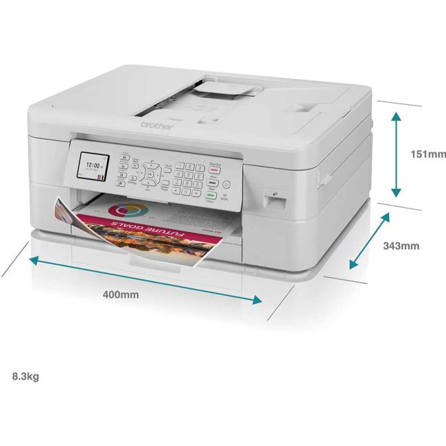 Brother MFC-J1010DW A4 Colour Multifunction Inkjet Printer