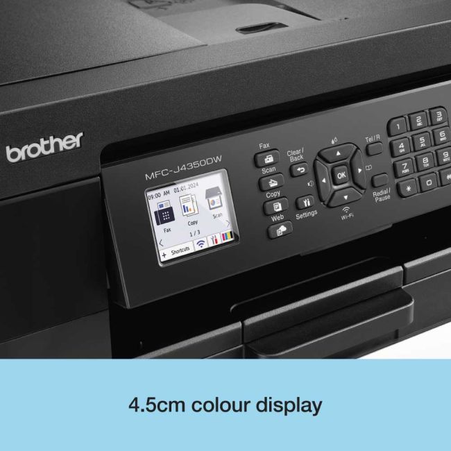 Brother MFC-J4350DW A4 Colour Multifunction Inkjet Printer