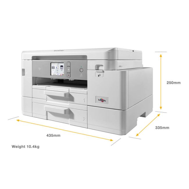 Brother MFC-J4540DWXL A4 Multifunction Inkjet Printer (All-in-Box) 
