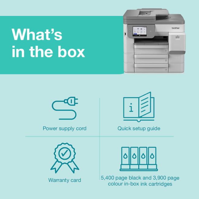 Brother MFC-J5117DW A3 Colour Multifunction Inkjet Printer