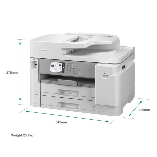 Brother X-Series MFC-J5955DW A3 Colour Multifunction Inkjet Printer ** New - Open Box ** 