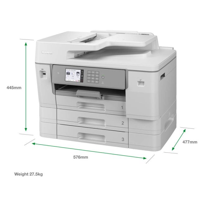 Brother X-Series MFC-J6957DW A3 Colour Multifunction Inkjet Printer