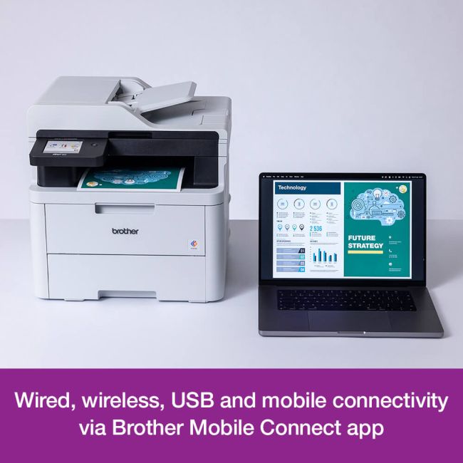 Brother MFC-L3740CDW A4 Colour Multifunction Laser Printer