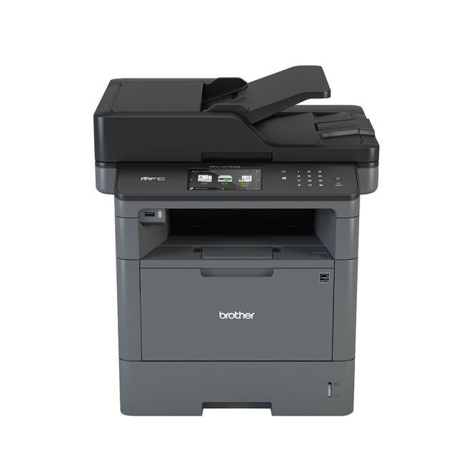 Brother MFC-L5750DW A4 Mono Laser Multifunction Printer Front View