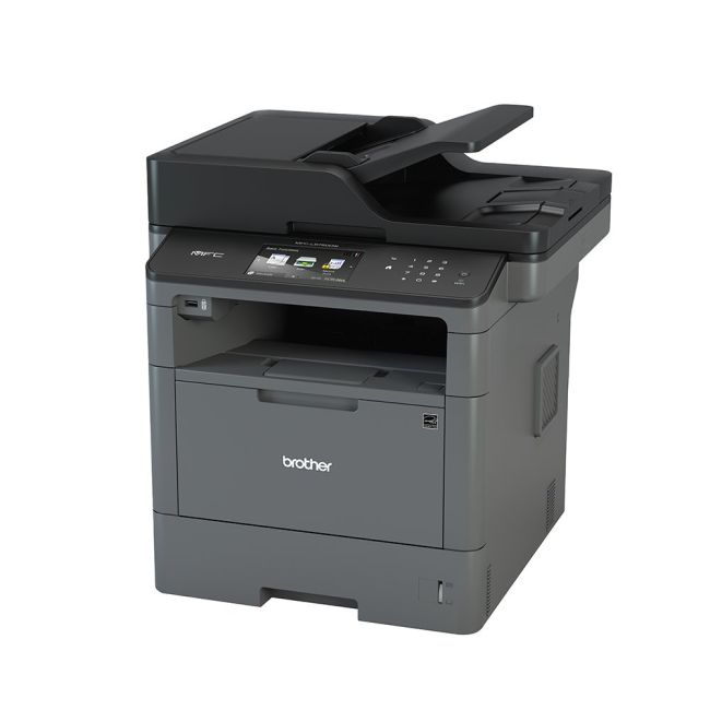 Brother MFC-L5750DW A4 Mono Laser Multifunction Printer Left View