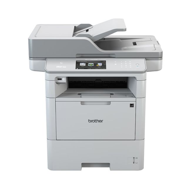 Brother MFC-L6800DW A4 Mono Laser Multifunction Printer Front View