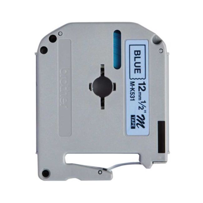 Brother MK531BZ M-K531 12mm Black On Blue Tape