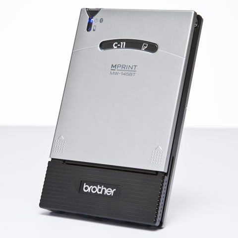 Brother MW-145BT A7 Mobile Printer Left View